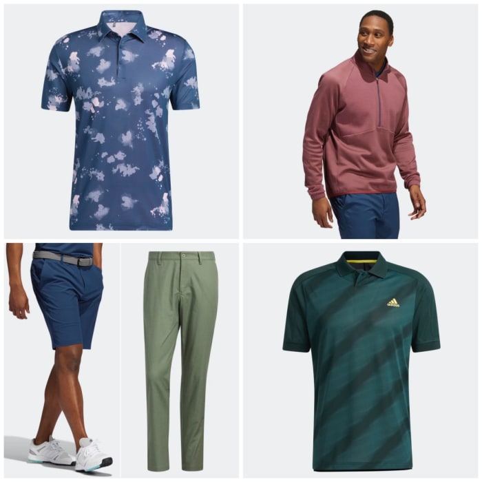 Adidas' Core collection ranges from shorts to pants, while the Cold Dry quarter-zip pullover bridges the gap to colder days.